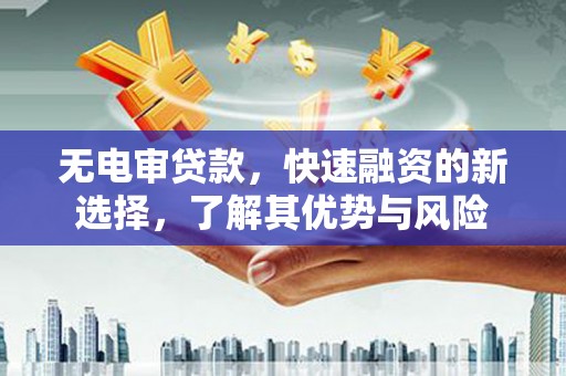 灵武无电审贷款，快速融资的新选择，了解其优势与风险