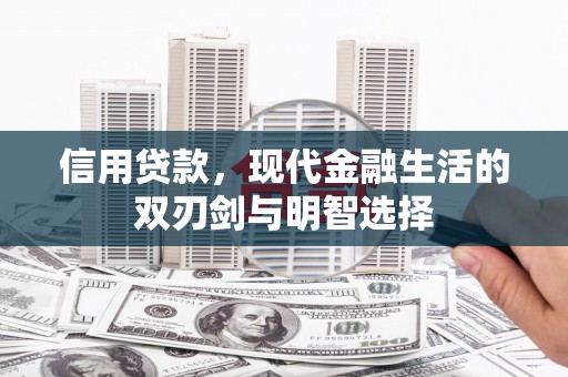 灵武信用贷款，现代金融生活的双刃剑与明智选择