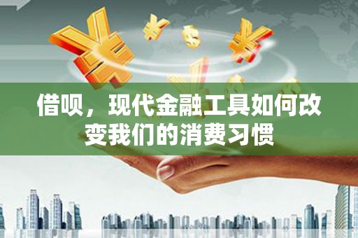 灵武借呗，现代金融工具如何改变我们的消费习惯