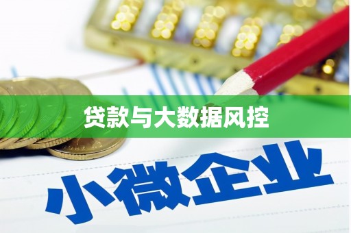 灵武贷款与大数据风控