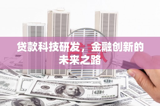 灵武贷款科技研发，金融创新的未来之路
