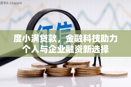 灵武度小满贷款，金融科技助力个人与企业融资新选择