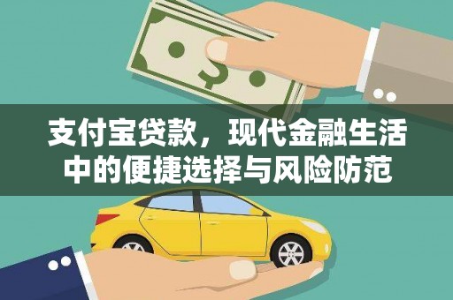 灵武支付宝贷款，现代金融生活中的便捷选择与风险防范