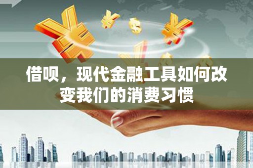 灵武借呗，现代金融工具如何改变我们的消费习惯