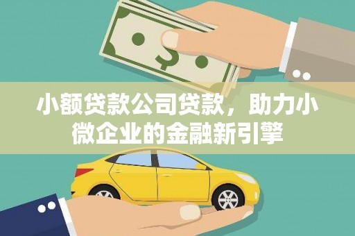 灵武小额贷款公司贷款，助力小微企业的金融新引擎