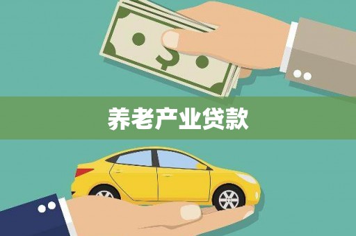 灵武养老产业贷款