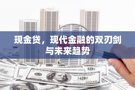 灵武现金贷，现代金融的双刃剑与未来趋势