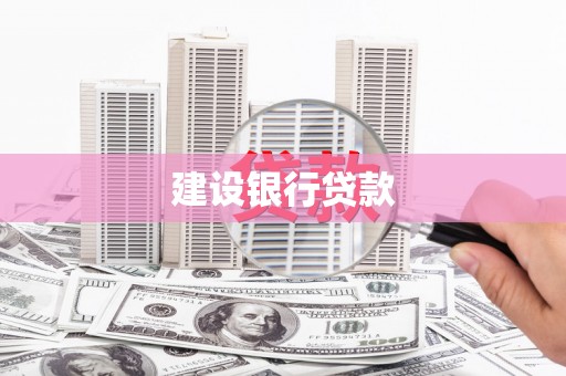 灵武建设银行贷款