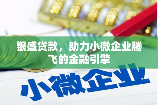 灵武银盛贷款，助力小微企业腾飞的金融引擎