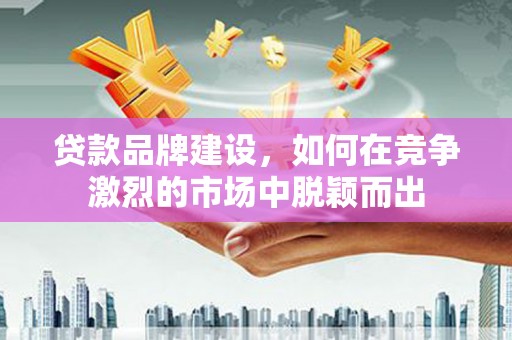 灵武贷款品牌建设，如何在竞争激烈的市场中脱颖而出