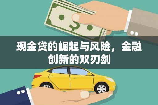 灵武现金贷的崛起与风险，金融创新的双刃剑