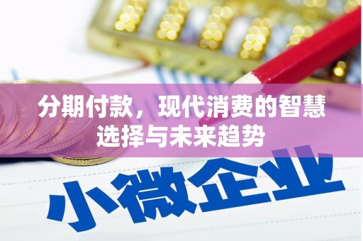 灵武分期付款，现代消费的智慧选择与未来趋势