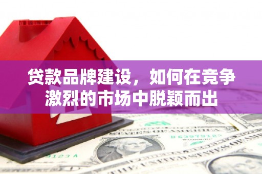灵武贷款品牌建设，如何在竞争激烈的市场中脱颖而出