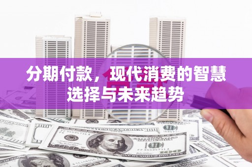 灵武分期付款，现代消费的智慧选择与未来趋势