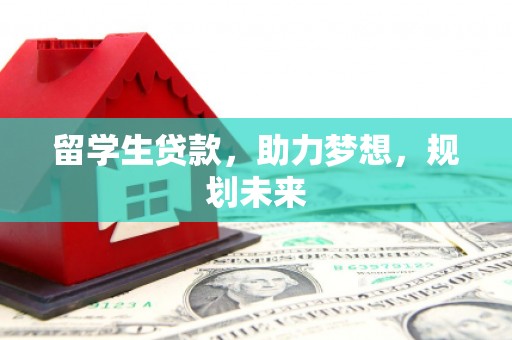 灵武留学生贷款，助力梦想，规划未来