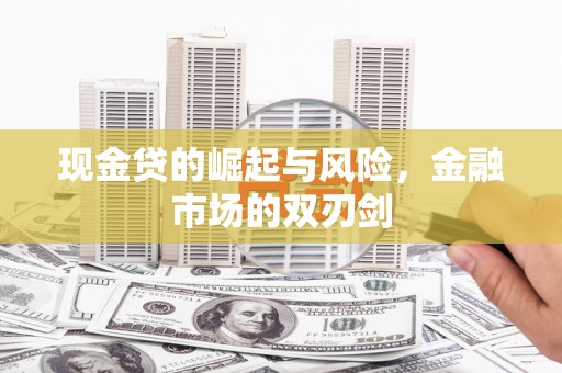 灵武现金贷的崛起与风险，金融市场的双刃剑