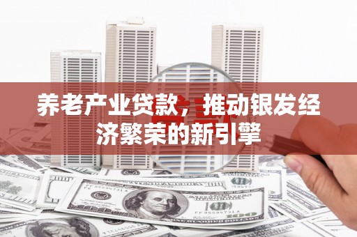 灵武养老产业贷款，推动银发经济繁荣的新引擎