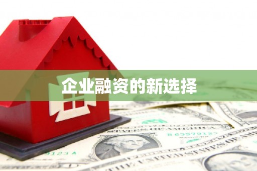 灵武企业融资的新选择