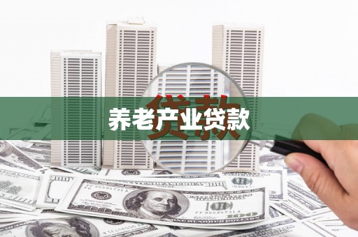 灵武养老产业贷款