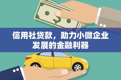 灵武信用社贷款，助力小微企业发展的金融利器