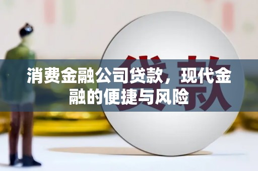 灵武消费金融公司贷款，现代金融的便捷与风险